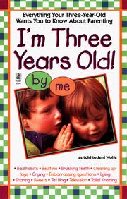 Cover of: I'm three years old!