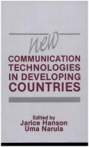 Cover of: New communication technologies in developing countries