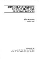 Physical foundations of solid state and electron devices