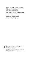 Culture, politics and society in Britain, 1660-1800