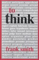 Cover of: To think