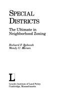 Cover of: Special districts: the ultimate in neighborhood zoning