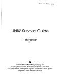 Cover of: UNIX survival guide