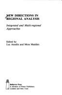 New directions in regional analysis : integrated and multi-regional approaches