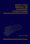 Simplified design of masonry structures