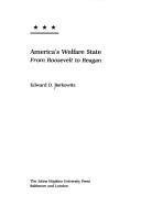 Cover of: America's welfare state: from Roosevelt to Reagan