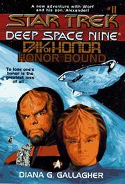 Cover of: Honor Bound: Day of Honor Book 6: Star Trek: Deep Space Nine #11