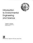 Cover of: Introduction to environmental engineering and science by Gilbert M. Masters