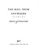 Cover of: The mail from anywhere: poems