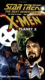 Cover of: Planet X: Star Trek: The Next Generation/X-Men