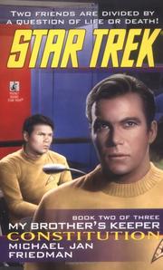 Cover of: Star Trek - My Brother's Keeper - Constitution
