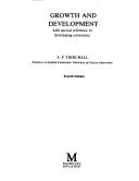 Growth and development : with special reference to developing economies