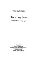 Tottering state : selected poems, 1963-1987