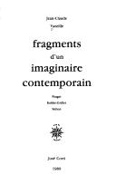Cover of: Fragments d'un imaginaire contemporain by Jean-Claude Vareille