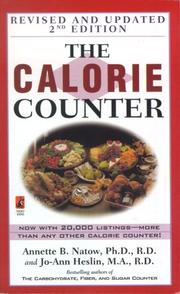 Cover of: The calorie counter by Annette B. Natow