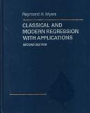 Cover of: Classical and modern regression with applications by Raymond H. Myers