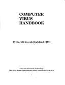 Cover of: Computer virus handbook