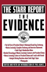Cover of: The Starr report: the evidence