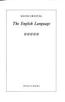 Cover of: The English language