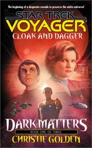 Cover of: Star Trek Voyager - Dark Matters - Cloak and Dagger