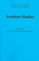 Arabian studies. [8]