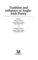 Tradition and influence in Anglo-Irish poetry