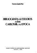 Cover of: Bibliografía de estudios sobre Carlos III y su época