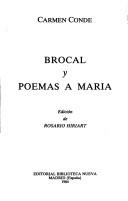 Cover of: Brocal ; y Poemas a María