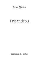 Cover of: Fricandeou