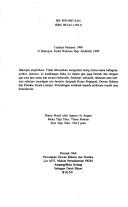 Cover of: Pemikiran umat Islam di Nusantara: sejarah dan perkembangannya hingga abad ke-19