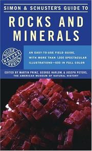 Simon and Schuster's Guide to rocks and minerals by Annibale Mottana