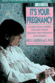 Cover of: It's your pregnancy by Niels H. Lauersen