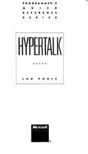 Cover of: HyperTalk