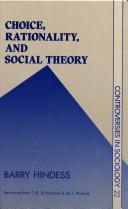 Choice, rationality and social theory