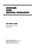 System and signal analysis