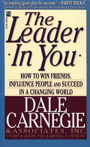 Cover of: The Leader in You