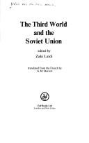 Cover of: The Third World and the Soviet Union