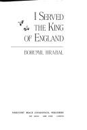Cover of: I Served The King Of England
