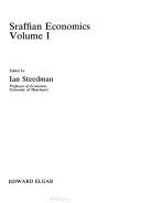 Sraffian economics by Ian Steedman