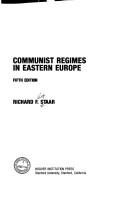Cover of: Communist regimes in Eastern Europe