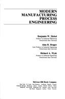 Cover of: Modern manufacturing process engineering