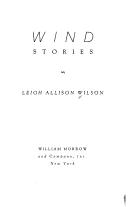 Cover of: Wind stories by Leigh Allison Wilson