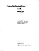Hydrologic Analysis and Design by Richard H. McCuen