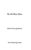Cover of: We all wore blue
