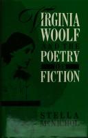 Cover of: Virginia Woolf and the poetry of fiction