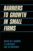 Barriers to growth in small firms
