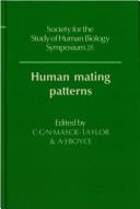 Cover of: Human mating patterns