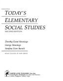 Cover of: Today's elementary social studies