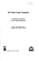 The Niger-Congo languages by John Bendor-Samuel