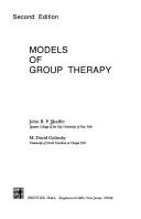 Cover of: Models of group therapy